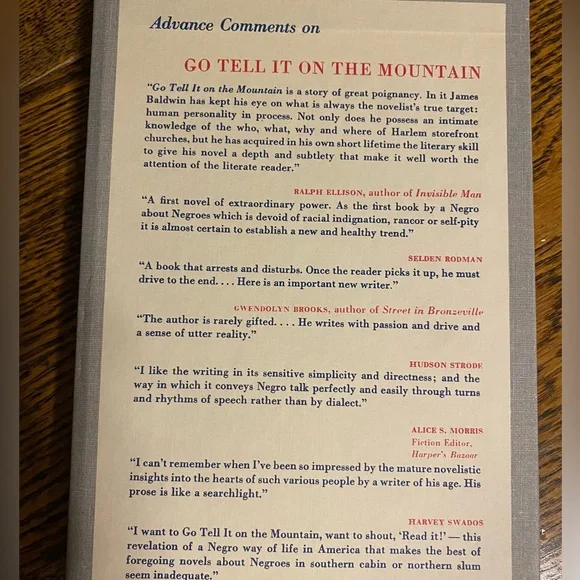 First Edition GO TELL IT ON THE MOUNTAIN by James Baldwin - Picture 4 of 16